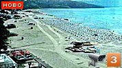 Летен курортен комплекс 'Албена' времето уеб камера към плажна ивица и плаж морски бряг на Черно море, kamerite Free-WebCamBG