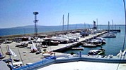 Бургас времето уеб камера порт пристанище яхт клуб фар вълнолом кей Черно море Free-WebCamBG