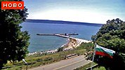 Варна времето уеб камера залив на 3-та буна и плажна ивица Черно море от метео станцията на НИМХ Free-WebCamBG