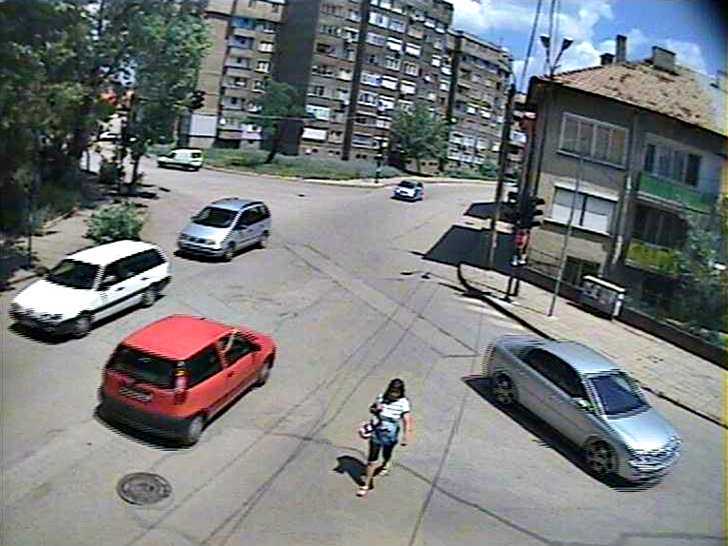 Видин времето уеб камера ДКЦ площад 'Ташкюприя' улици трафик кръстовище Free-WebCamBG