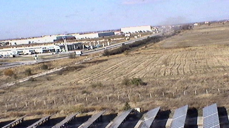 Село Веселиново времето уеб камера, фотоволтаичен парк, вход, паркинг, община 'Тунджа', област Ямбол, kamerite Free-WebCamBG