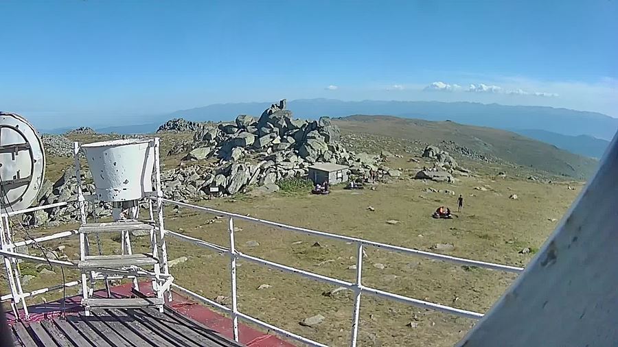 'Черни' връх времето уеб камери панорама към заслон от ПСС Витоша планина, kamerite Free-WebCamBG