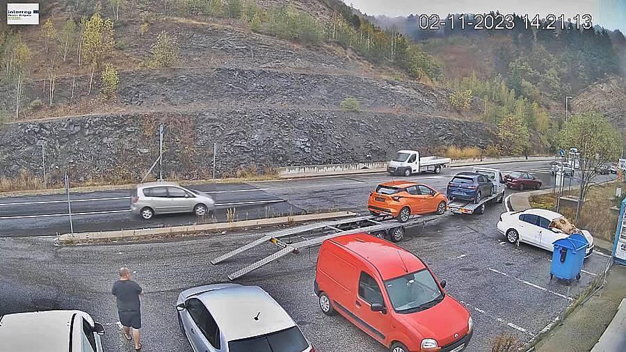 ГКПП 'Маказа-Нимфея' времето уеб камера трафик граница, път към Комотини, Родопи, област Кърджали, kamerite Free-WebCamBG