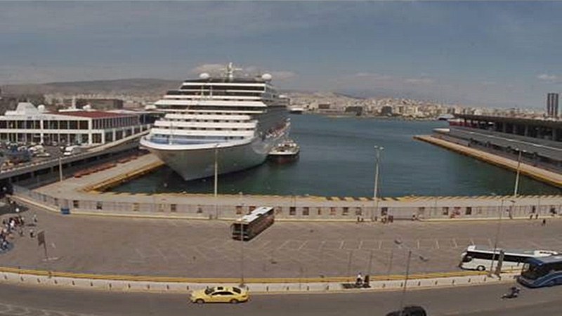 Пирея времето уеб камера порт и пристанище на Егейско море, до Атина, Гърция, kamerite Free-WebCamBG